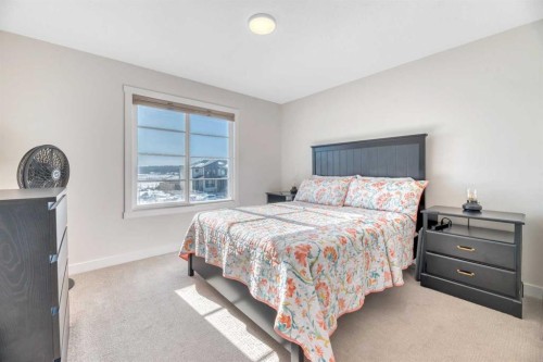 196 Wolf Hollow Park Se, Calgary, AB - Indoor Photo Showing Bedroom