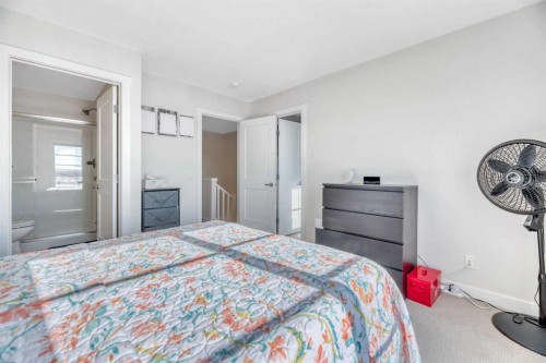 196 Wolf Hollow Park Se, Calgary, AB - Indoor Photo Showing Bedroom