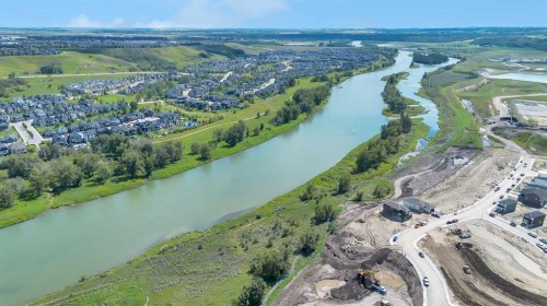 196 Wolf Hollow Park Se, Calgary, AB - Outdoor With Body Of Water With View
