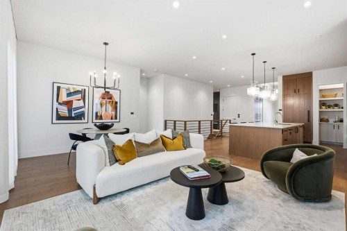 733 Serenity Bend, Heritage Pointe, AB - Indoor Photo Showing Living Room