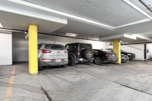 206-510 Edmonton Trail Ne, Calgary, AB - Indoor Photo Showing Garage