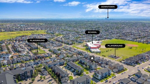 4107-333 Taralake Way Ne, Calgary, AB - Outdoor With View