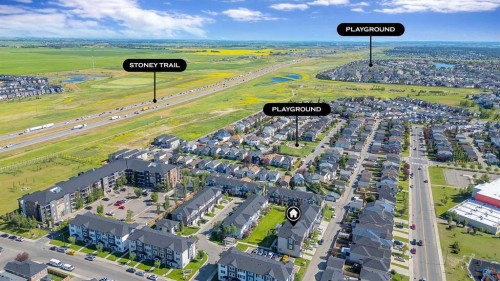 4107-333 Taralake Way Ne, Calgary, AB - Outdoor With View