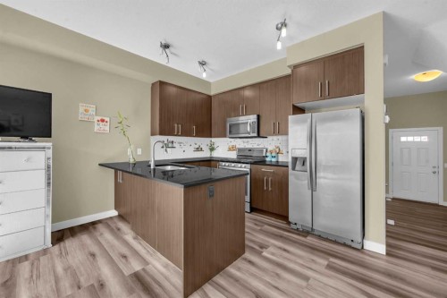 4107-333 Taralake Way Ne, Calgary, AB - Indoor Photo Showing Kitchen