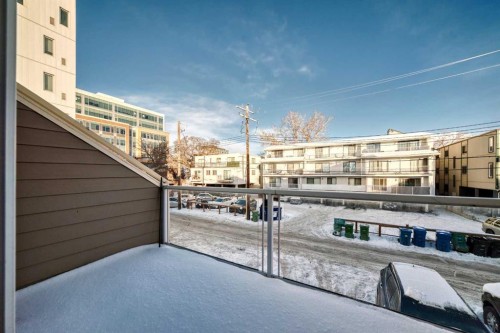1-642 Mcdougall Road Ne, Calgary, AB - Outdoor With Balcony