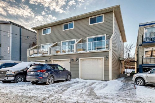 1-642 Mcdougall Road Ne, Calgary, AB - Outdoor With Balcony