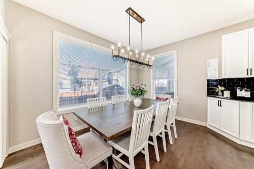 293 Everridge Drive Sw, Calgary, AB - Indoor Photo Showing Dining Room