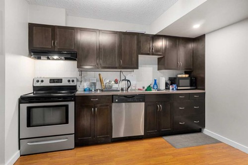 901-2520 Palliser Drive Sw, Calgary, AB - Indoor Photo Showing Kitchen With Stainless Steel Kitchen