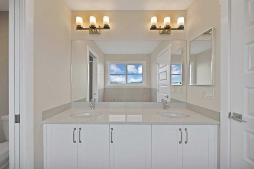 135 Homestead Common Ne, Calgary, AB - Indoor Photo Showing Bathroom