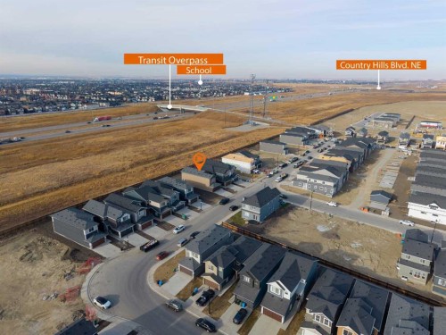 135 Homestead Common Ne, Calgary, AB - Outdoor With View