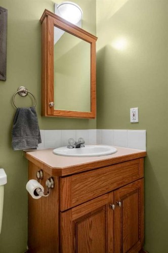132 Bow Ridge Drive, Cochrane, AB - Indoor Photo Showing Bathroom