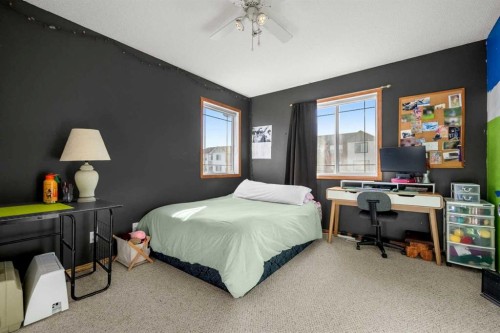 132 Bow Ridge Drive, Cochrane, AB - Indoor Photo Showing Bedroom