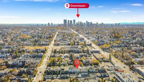 124 26 Avenue Ne, Calgary, AB - Outdoor With View