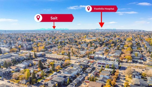 124 26 Avenue Ne, Calgary, AB - Outdoor With View