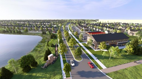 13 Gray Close, Sylvan Lake, AB - Outdoor With Body Of Water With View