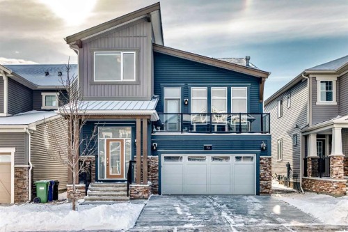 73 Carrington Circle Nw, Calgary, AB - Outdoor With Facade