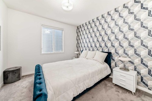73 Carrington Circle Nw, Calgary, AB - Indoor Photo Showing Bedroom