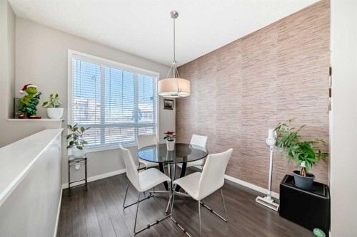 656 Copperpond Boulevard Se, Calgary, AB - Indoor Photo Showing Dining Room