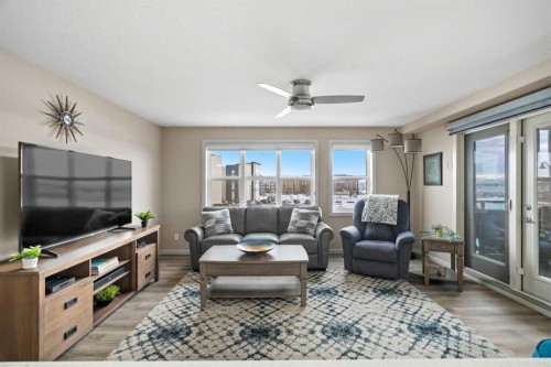 2310-10 Market Boulevard Se, Airdrie, AB - Indoor Photo Showing Living Room
