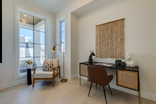11 Normandy Lane Sw, Calgary, AB - Indoor Photo Showing Office