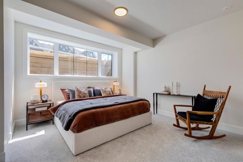 11 Normandy Lane Sw, Calgary, AB - Indoor Photo Showing Bedroom