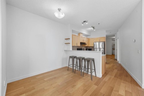 209-1000 15 Avenue Sw, Calgary, AB - Indoor Photo Showing Kitchen