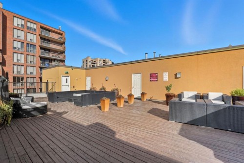 209-1000 15 Avenue Sw, Calgary, AB - Outdoor With Deck Patio Veranda