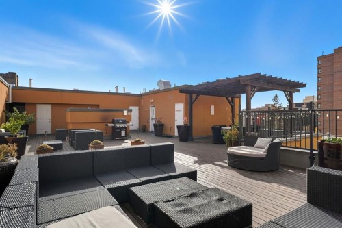 209-1000 15 Avenue Sw, Calgary, AB - Outdoor With Deck Patio Veranda With Exterior