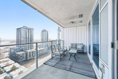 1604-510 6 Avenue Se, Calgary, AB - Outdoor With Balcony With Exterior