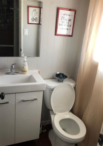 217 Center Street, Milo, AB - Indoor Photo Showing Bathroom