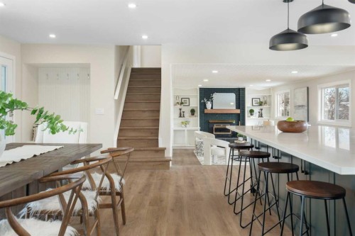 248 Madeira Place Ne, Calgary, AB - Indoor Photo Showing Dining Room