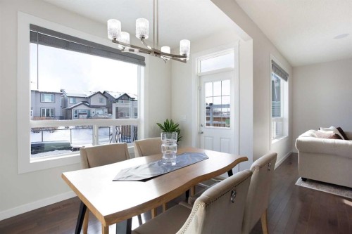 26 Skyview Ranch Street Ne, Calgary, AB - Indoor Photo Showing Dining Room