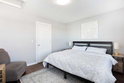 26 Skyview Ranch Street Ne, Calgary, AB - Indoor Photo Showing Bedroom
