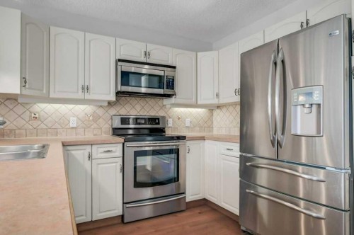 222 Diamond Court Se, Calgary, AB - Indoor Photo Showing Kitchen With Stainless Steel Kitchen With Double Sink