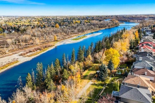 222 Diamond Court Se, Calgary, AB - Outdoor With Body Of Water With View