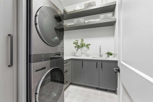 741 Serenity Bend, Heritage Pointe, AB - Indoor Photo Showing Laundry Room