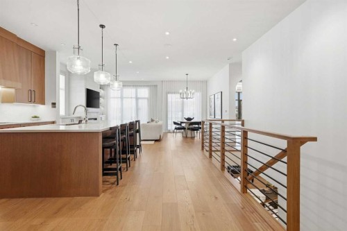 741 Serenity Bend, Heritage Pointe, AB - Indoor Photo Showing Kitchen With Upgraded Kitchen