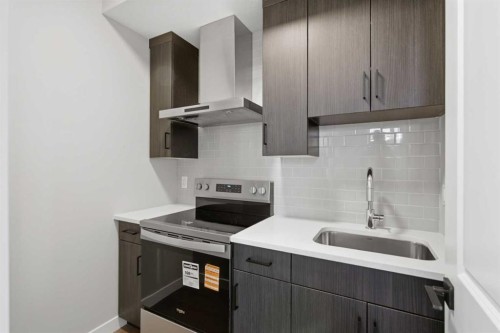 51 Belvedere Crescent Se, Calgary, AB - Indoor Photo Showing Kitchen With Upgraded Kitchen