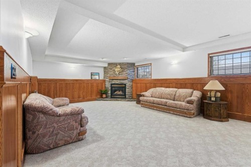531 Sierra Morena Court Sw, Calgary, AB - Indoor With Fireplace