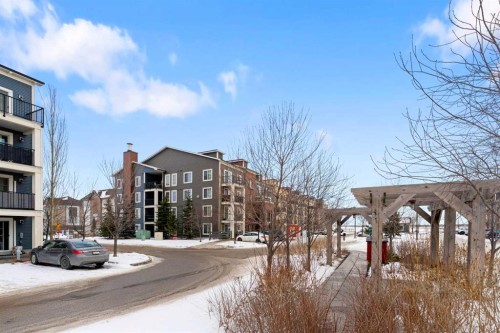 2313-99 Copperstone Park Se, Calgary, AB - Outdoor With Balcony With Facade