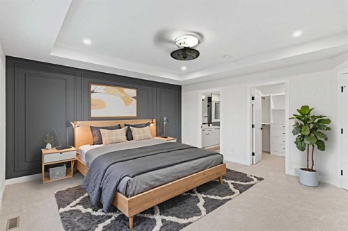 14 Ranchers Meadows, Okotoks, AB - Indoor Photo Showing Bedroom