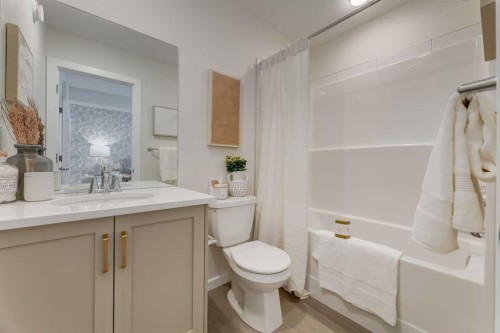 585 Savanna Drive Ne, Calgary, AB - Indoor Photo Showing Bathroom