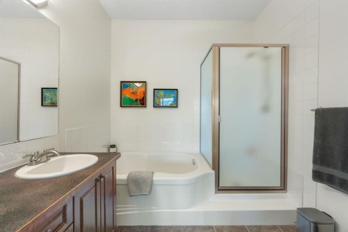 20 Ranch Road, Okotoks, AB - Indoor Photo Showing Bathroom