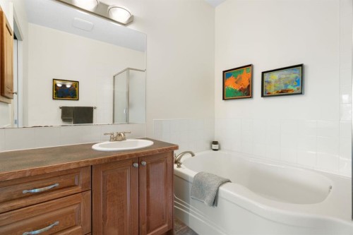 20 Ranch Road, Okotoks, AB - Indoor Photo Showing Bathroom