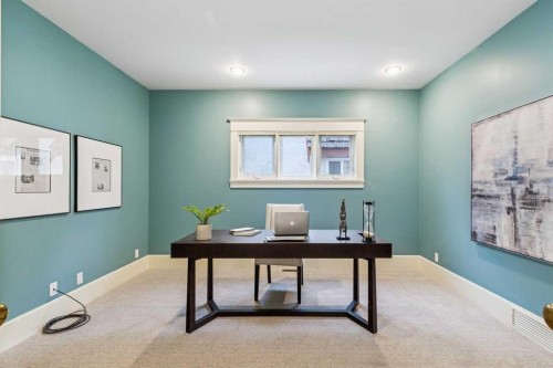 3019 6 Street Sw, Calgary, AB - Indoor Photo Showing Office