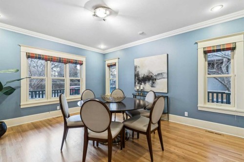 3019 6 Street Sw, Calgary, AB - Indoor Photo Showing Dining Room