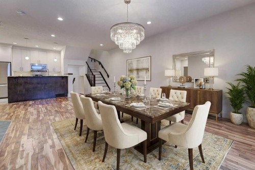 2-308 12 Avenue Ne, Calgary, AB - Indoor Photo Showing Dining Room