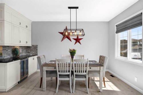 103 Masters Rise Se, Calgary, AB - Indoor Photo Showing Dining Room