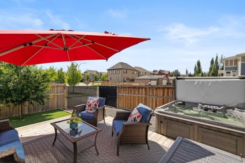 103 Masters Rise Se, Calgary, AB - Outdoor With Deck Patio Veranda With Exterior