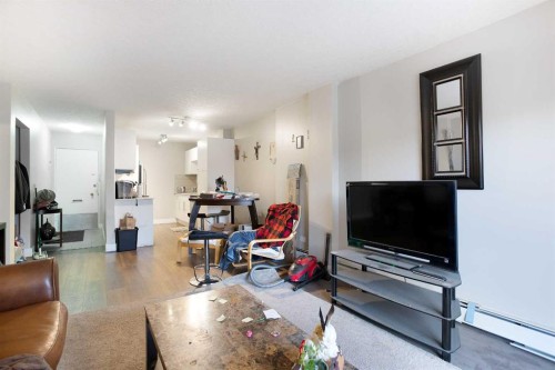 2D-515 17 Avenue Sw, Calgary, AB - Indoor Photo Showing Living Room